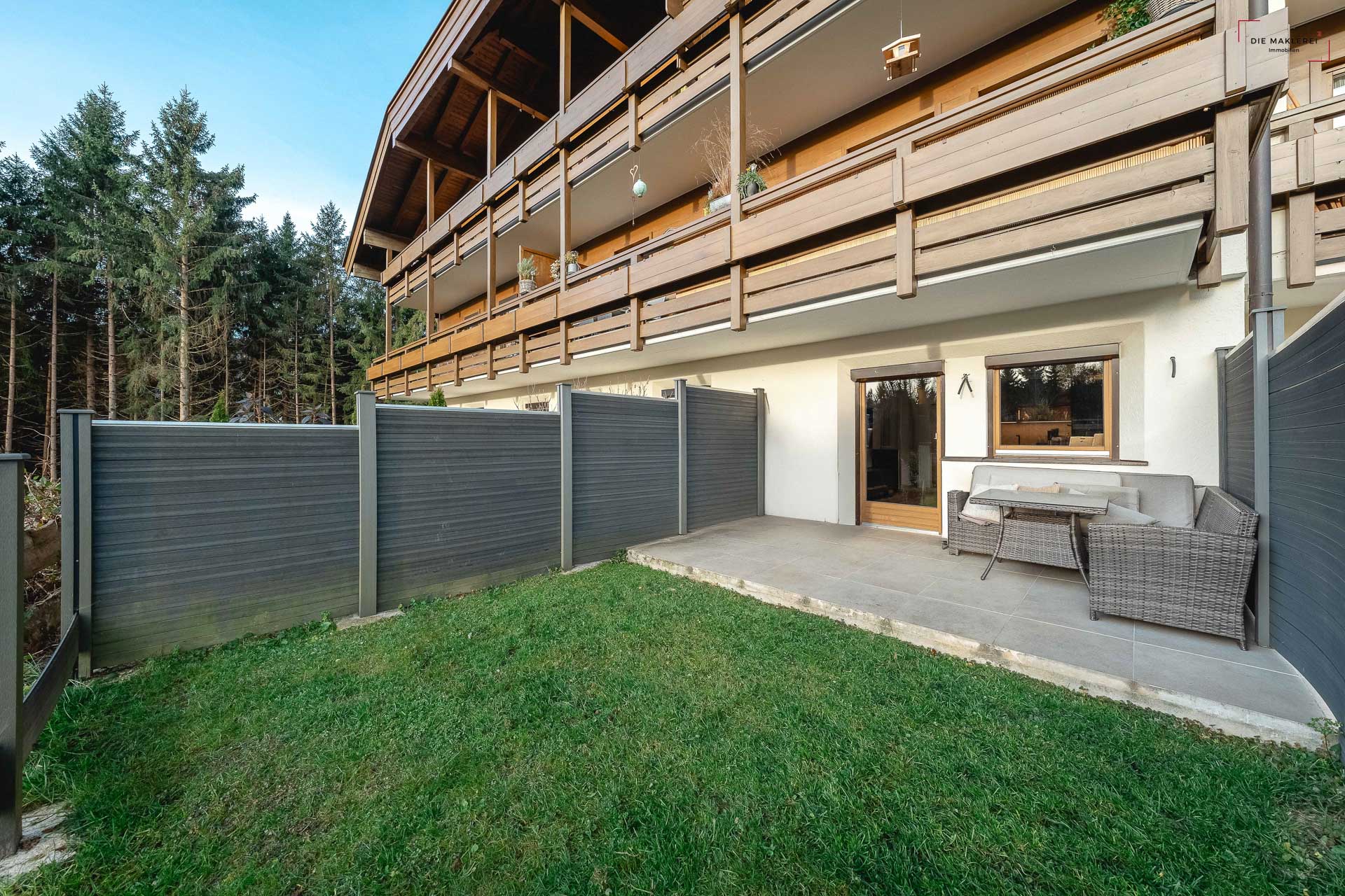 Itter-terasse/garten