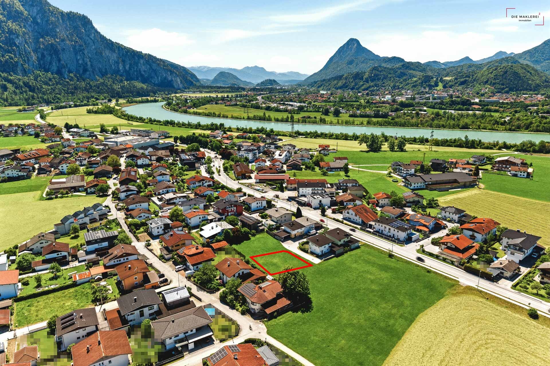 Ebbs-grundstück markiert