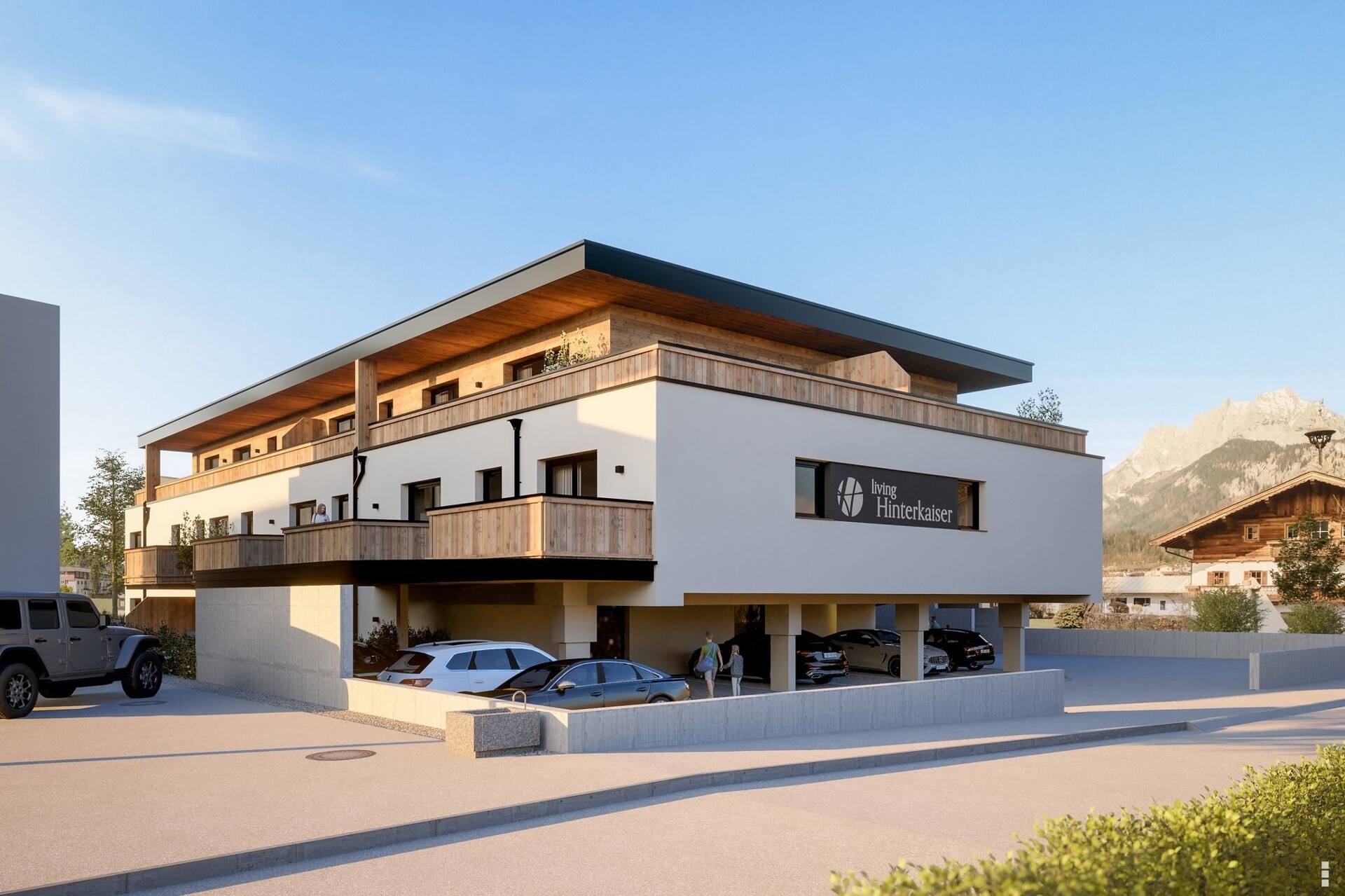 Visualisierung hausansicht