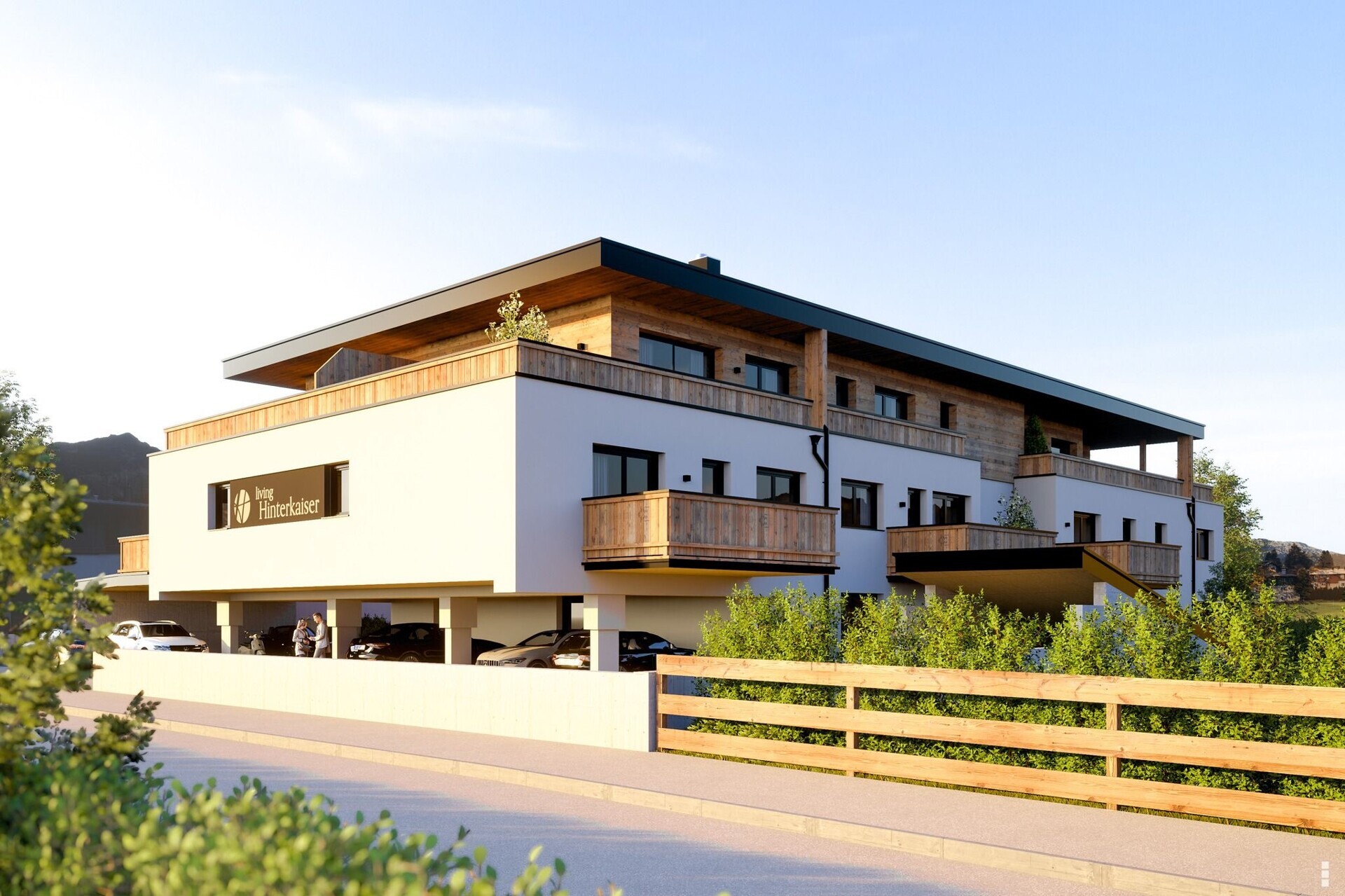 Visualisierung hausansicht