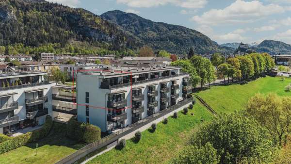 Wohnen auf zwei Ebenen – 3-Zimmer-Maisonette mit Terrasse in Kufstein 