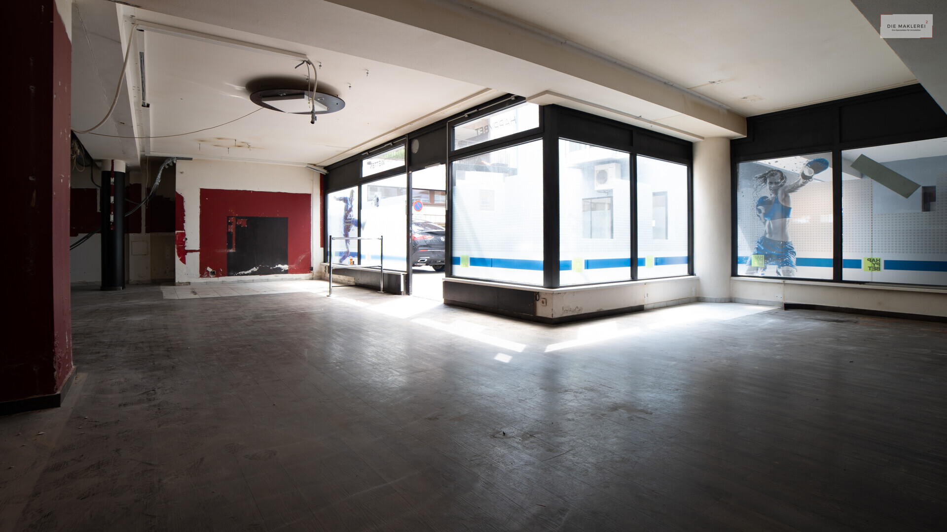 Immobilien geschäftsfläche innenbereich