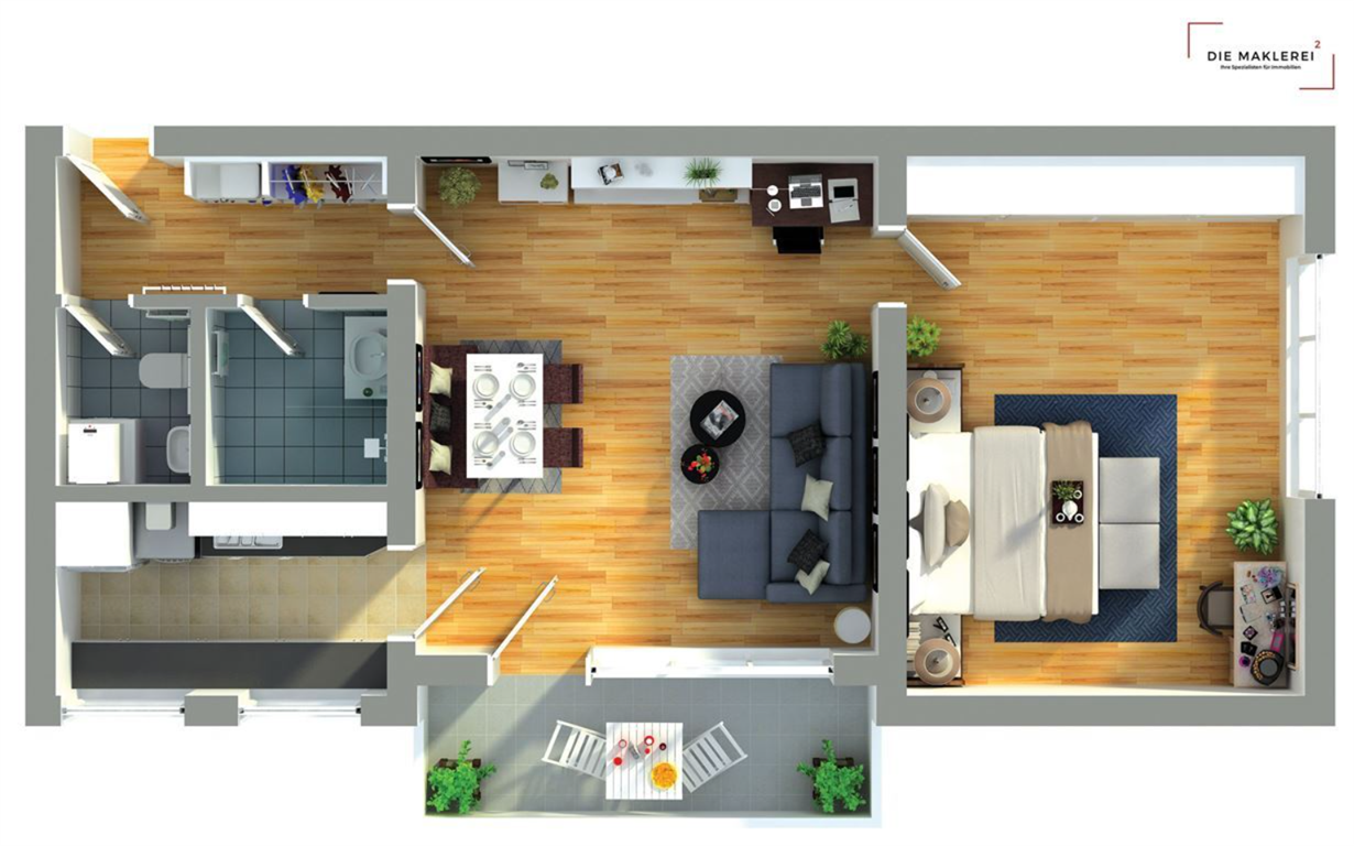 Grundrissplan