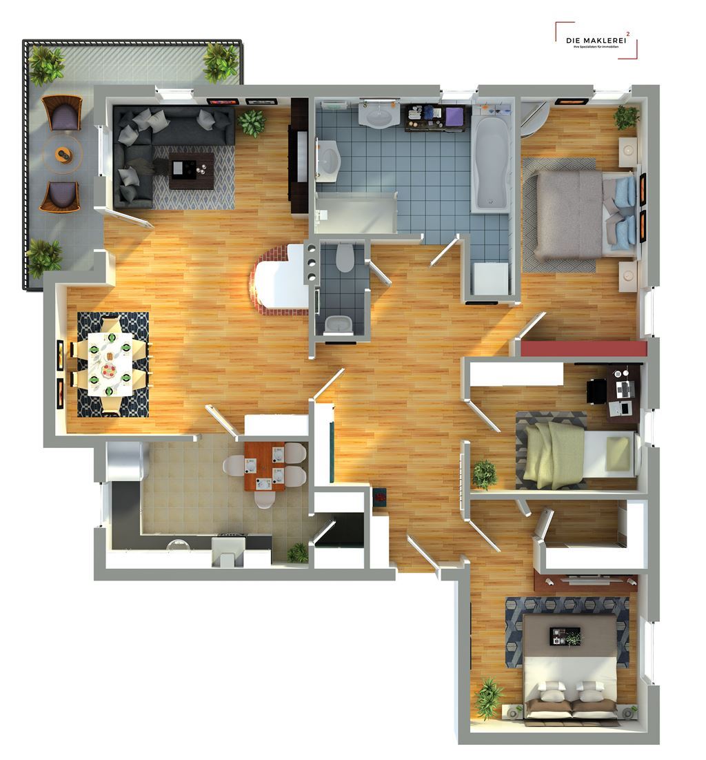 Grundrissplan